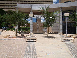 Unisa Kgorong Centre Court Yard