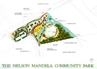 Sketch plan design of the park